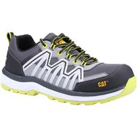 CAT erpillar Charge S3 Metal Free Safety Trainers in Black/Lime