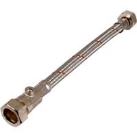Unbranded Flexible Tap Connector 15mm x 1/2" 10mm Bore