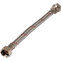 Flexible Tap Connector 15mm x 3/4" 10mm Bore