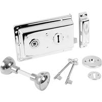 ERA Rim Lock with Handles in Chrome