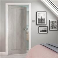 JB Kind Colorado Laminate Internal Door FD30 44 x 1981 x 686mm in Grey