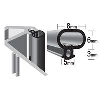 Stormguard uPVC Universal Seal 100m in Black