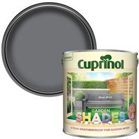 Cuprinol Garden Shades Exterior Paint 2.5L Silver Birch in Grey