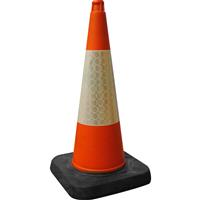 Melba Swintex Thermoplastic Traffic Cone 750mm in Orange