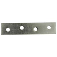 BPC Fixings Mending Plate 75 x 15mm (10 Pack) Galvanised Steel