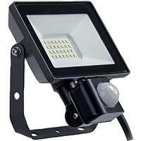 Philips Projectline Floodlight 50W 4000K Sensor in Black Aluminium