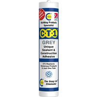 CT1 Adhesive & Sealant 290ml in Grey Plastic