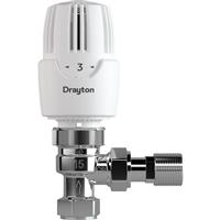 Drayton Auto-balancing RT414 TRV 15mm Angled with Lockshield