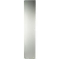 Lockworks Kick Plate 750 x 150mm in Chrome Aluminium