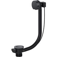 Viva Pop-Up Combination Bath Waste 70mm Flange Black Brass
