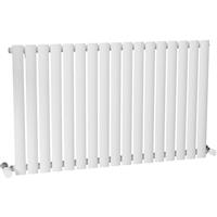 Ximax Bristol Designer Radiator 600 x 990mm 2604Btu Single in White Steel