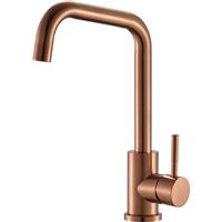 Reginox Salina Mono Mixer Kitchen Tap in Copper Stainless Steel