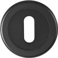 Serozzetta Escutcheon - Standard Profile Matt in Black