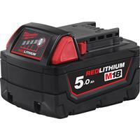 Milwaukee M18 Battery 5.0Ah Rubber