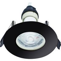 Integral LED Evofire IP65 Fire Rated Downlight in Black