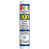 CT1 Adhesive & Sealant 290ml Oak in Brown Plastic