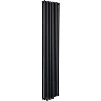 Ximax Kingston Duo Vertical Designer Radiator 1800 x 610mm 5900Btu Structure in Anthracite Steel