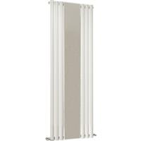 Ximax Bristol Single Mirror Designer Radiator 1800 x 590mm 2853BTU in White Steel