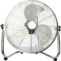 Unbranded 18" Floor Fan 3 Speed 100W in Chrome Steel