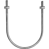 Perry BZP Mild Steel U Bolt M8 x 64mm x 34mm in Chrome