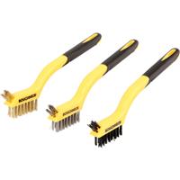 Roughneck Mini Wire Brush Set 7" (3 Piece) Steel