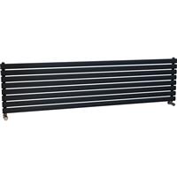 Ximax Bristol Single Horizontal Designer Radiator 468 x 1800mm 3133Btu in Anthracite Steel