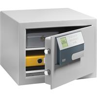 Burg-Wachter City-Line Electronic Safe 20.6L in Grey Steel