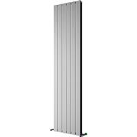 Ximax Oxford Duo Designer Radiator 1800 x 445mm 4539Btu in Silver Steel