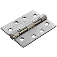 Eurospec British Standard Ball Bearing Hinge Grade 13 Satin (2 Pack) in Stainless Steel