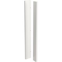 Kitchen Kit Flatpack Shaker Kitchen Cabinet Corner Post Ultra Matt 720mm in White MFC