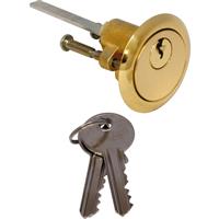 Nightlatch Cylinder Brass in Gold