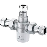 Bristan 15mm Thermostatic Mixing Valve in Chrome Brass
