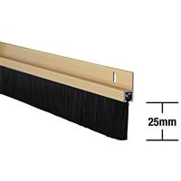 Stormguard Heavy Duty Brush Strip 914mm in Gold Aluminium