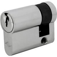 Securefast 6 Pin Single Euro Cylinder 45mm in Nickel Steel