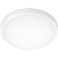 Philips Doris CL257 LED Round Ceiling Light IP44 17W 1700lm Cool in White Alloy Steel