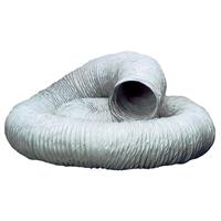 Airvent PVC Flexible Ducting Hose 100mm x 3m in White Steel