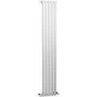 Ximax Bristol Designer Radiator 1800 x 294mm 2109Btu Single in White Steel
