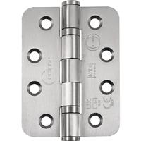Eclipse Grade 13 Ball Bearing Radius Hinge Satin Finish (2 Pack) in Stainless Steel