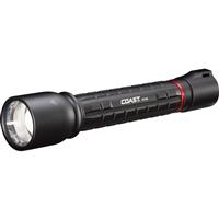 Coast XP14R Rechargeable High Power Focusing Torch 4500lm in Black Aircraft Grade Aluminium