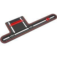 Trend Cabinet Hardware Drilling Jig in Black Rubber/Steel