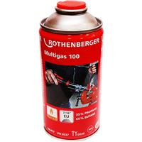 Rothenberger Multigas Butane / Propane Mix Gas Cartridge 175g in Red Aluminium