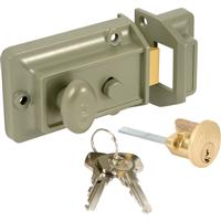 Yale Traditional Nightlatch Brass Standard in Gold
