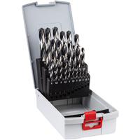 Bosch PointTeQ HSS Metal Drill Bit Set (25 Piece) Steel