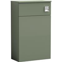 Nuie Arno Compact Floor Standing WC Unit Only 500mm Satin in Green MFC