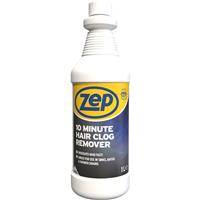 Zep Commercial 10 Minute Hair Clog Drain Unblocker 1L