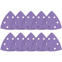 Trend Delta Sanding Sheet 93mm 120G (10 Pack) Aluminium Oxide