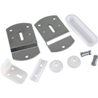 Slik Wardrobe Door Gear Extra Wheel Set in Silver Steel/Plastic