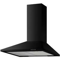 Cata 60cm Chimney Extractor Hood in Black Aluminium