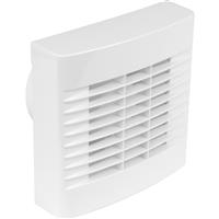 Airvent 100mm Extractor Fan Pullcord IP44 in White ABS