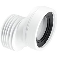 McAlpine Offset Pan Connector WC-CON4A 40mm Offset in White Iron